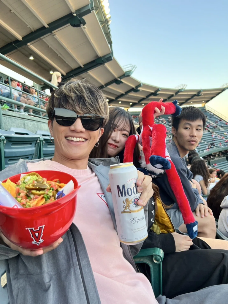 エンゼル・スタジアムでMLB観戦
