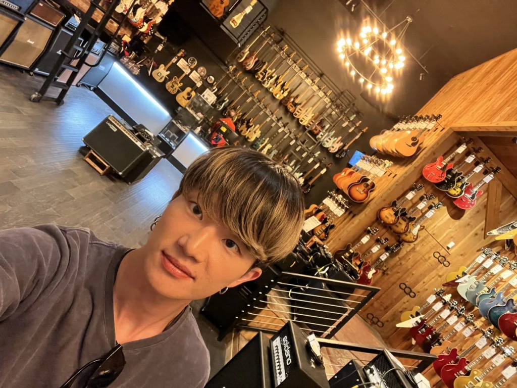 Guitar Centerのエレキギター売り場